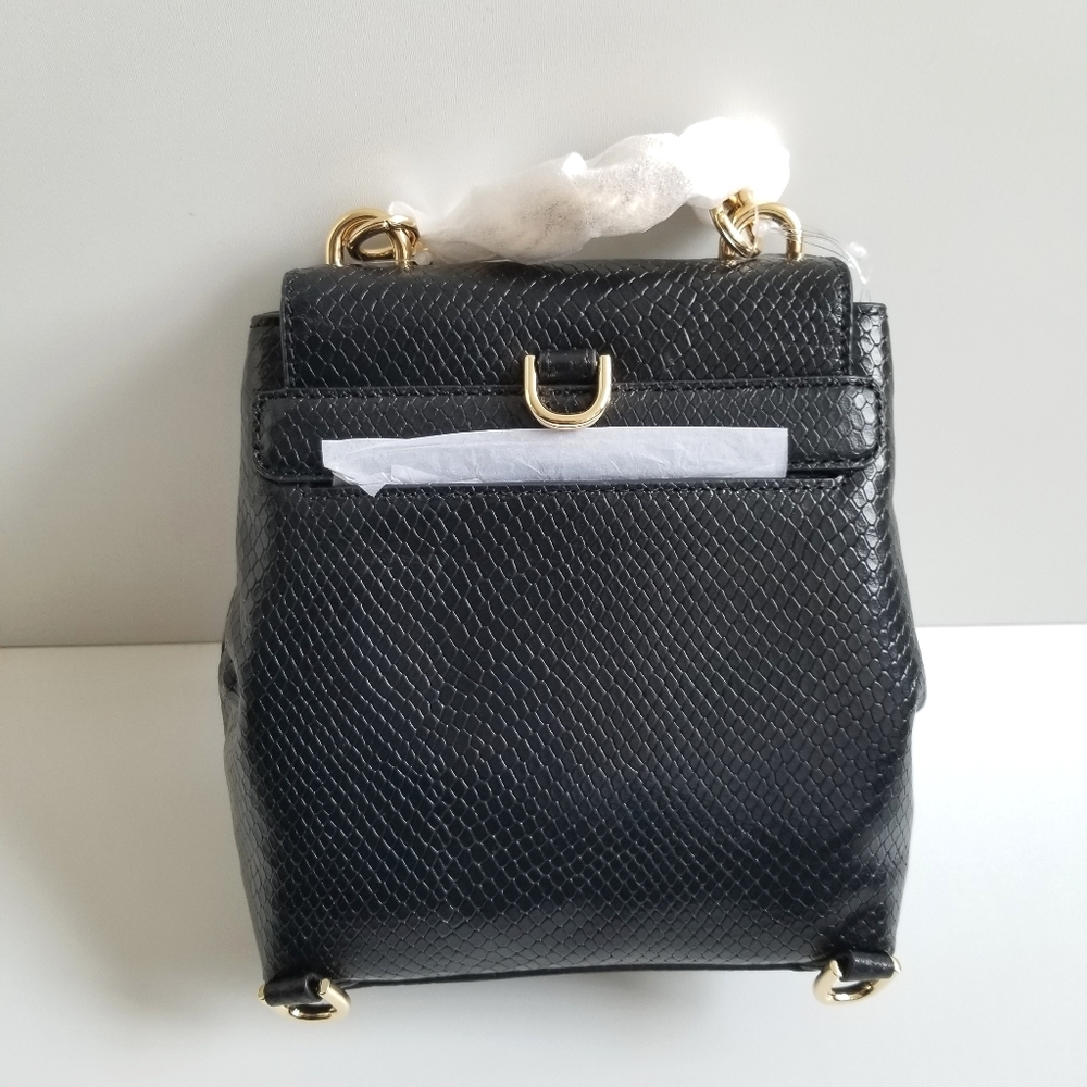 Michael Kors Mott Python Convertible Backpack - Picture 2 of 5